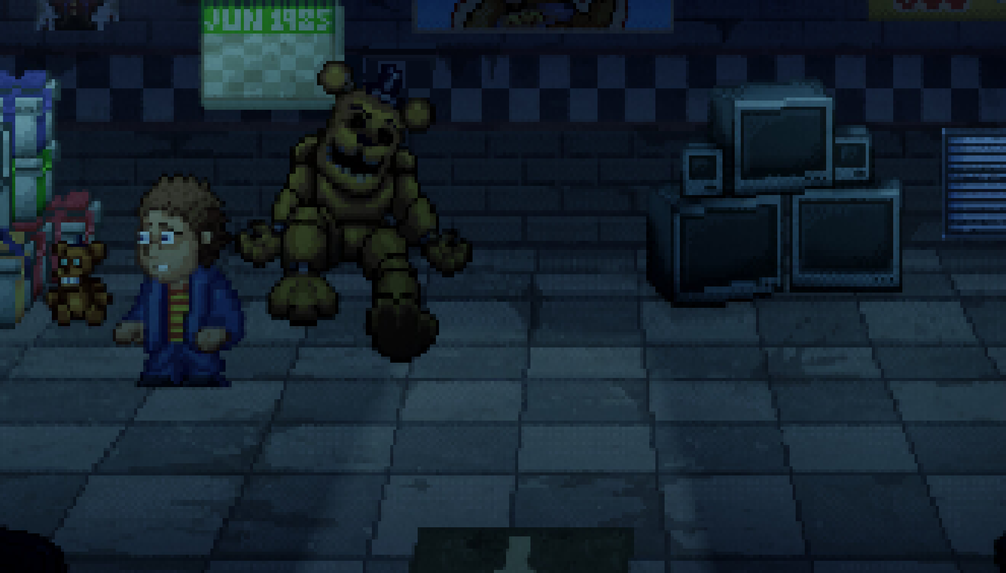 [da282c] Into The Pit Golden Freddy *Fix*