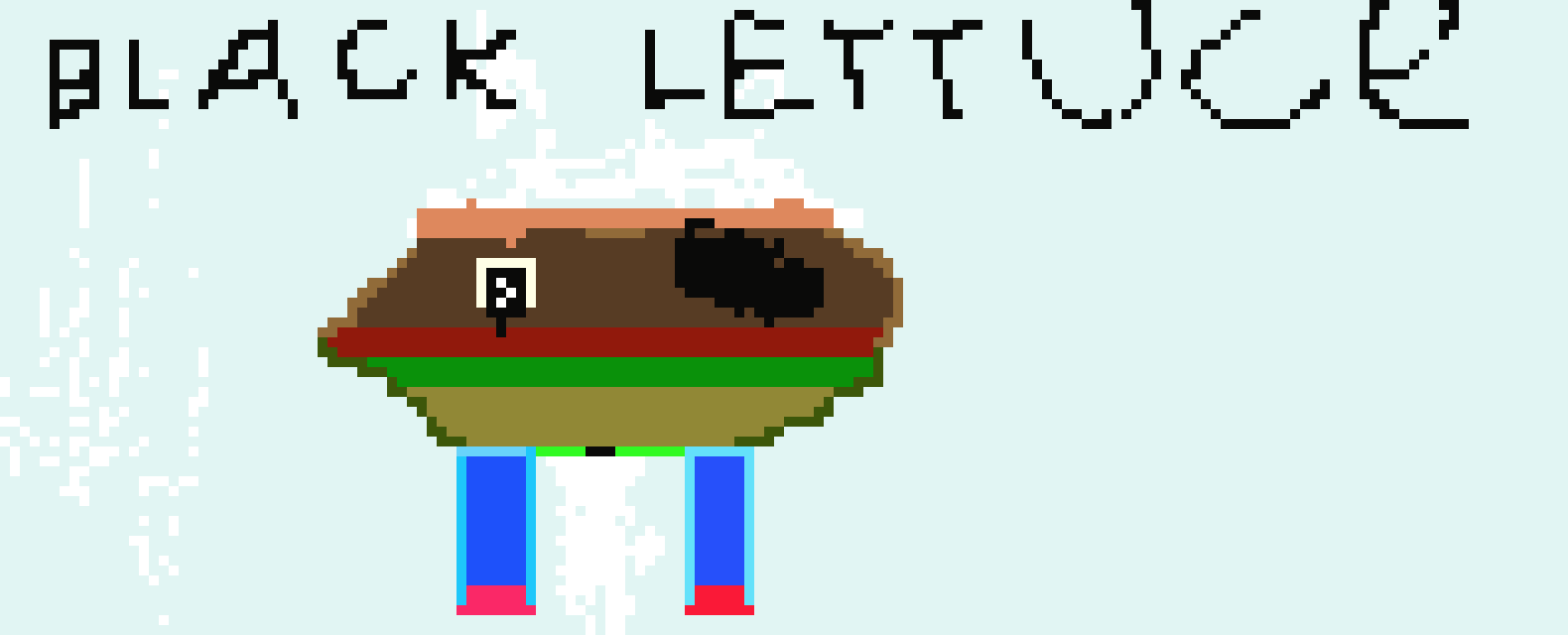 [9664c4] Black Lettuce!!