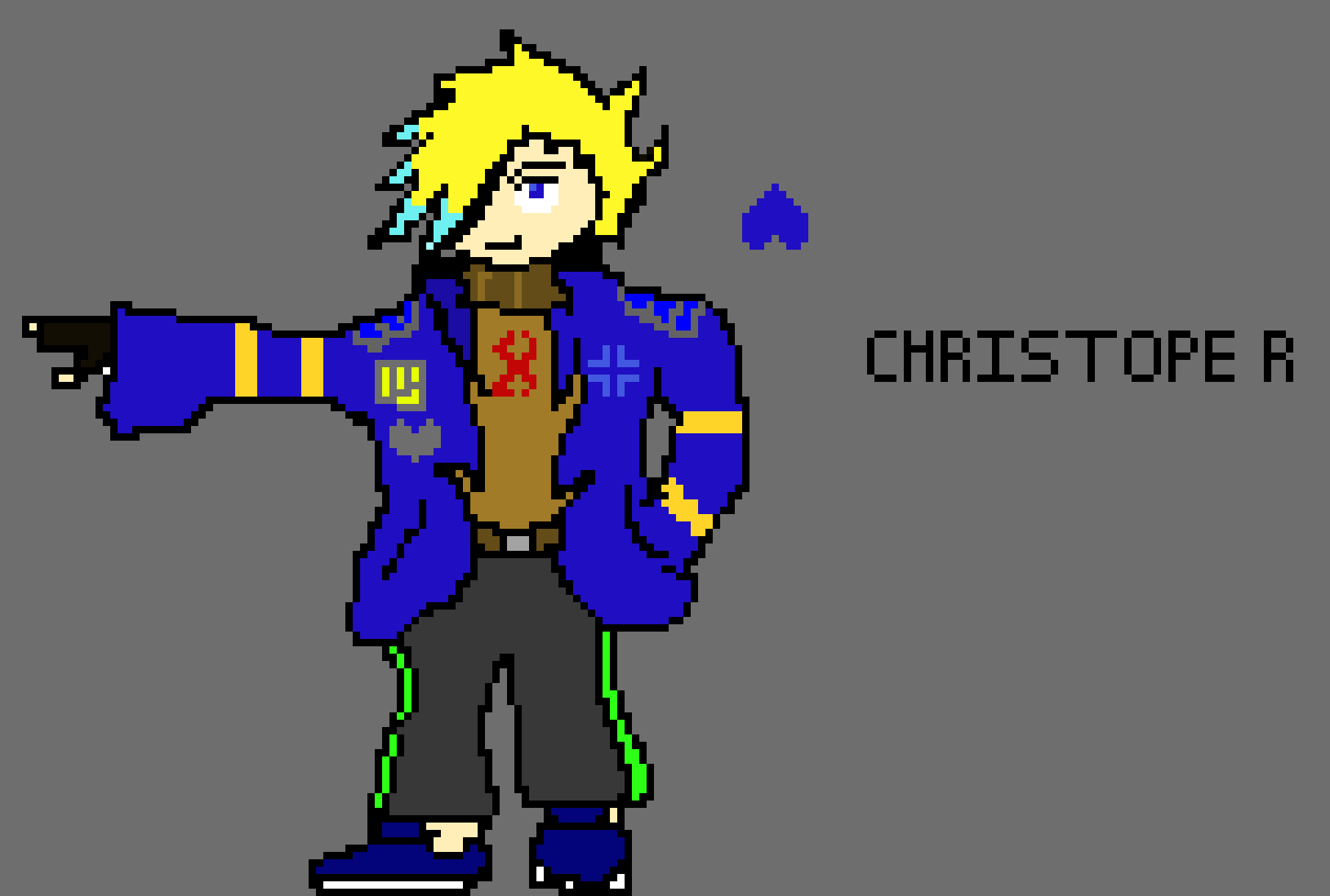 [2ecf35] Christopher Silverheart 2.0 but more