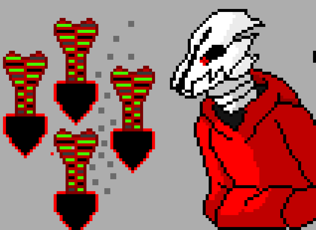 [7398c2] I dont know *Shoots more bones at the human* Like 5 seconds ago? :Red