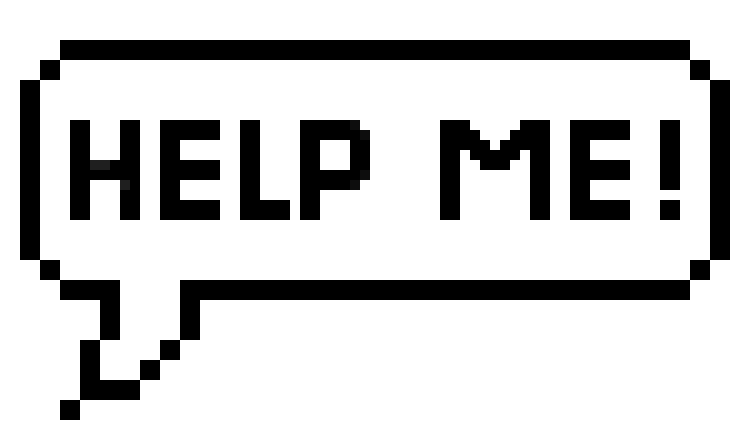 [6ec962] help pixel speech bubble