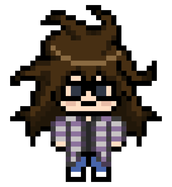 [b0c8e1] danganronpa pixel sprite base