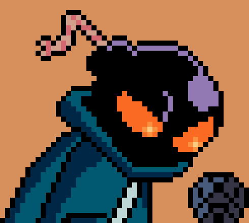 [4076f0] -he hides in an alleyway near ruv and sarv, and it smells like charcoal- -Whitty (cleetus