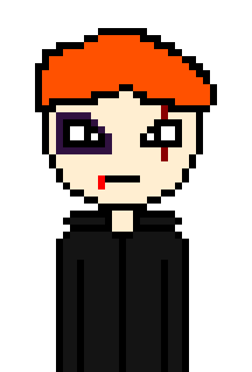 [a41074] *injuries show up all over him after using the amount of magic that he did in order to keep the portal open long enough to get even two people through it*