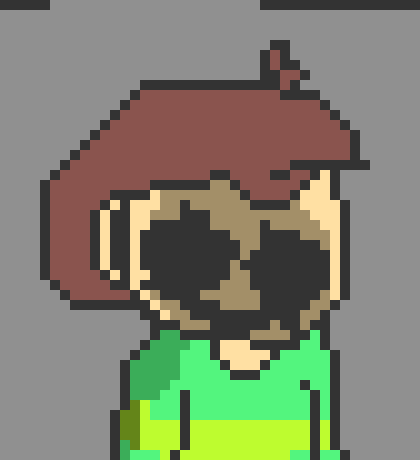 [1238d9] *pops in and destroys the whole fucking underground* Lol *insert that stupid fucking chara smile* [lss]