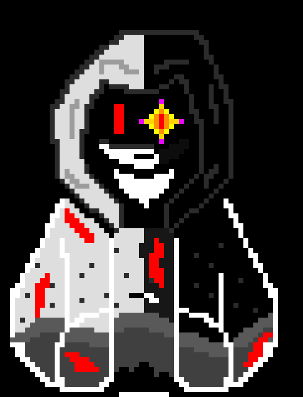 [2fe70b] Crap! *grabs magnificent sans and goes trough the portal*