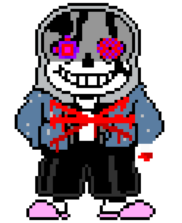 [2cd1a0] that is chara... - dust sans last reset and kills phase 5