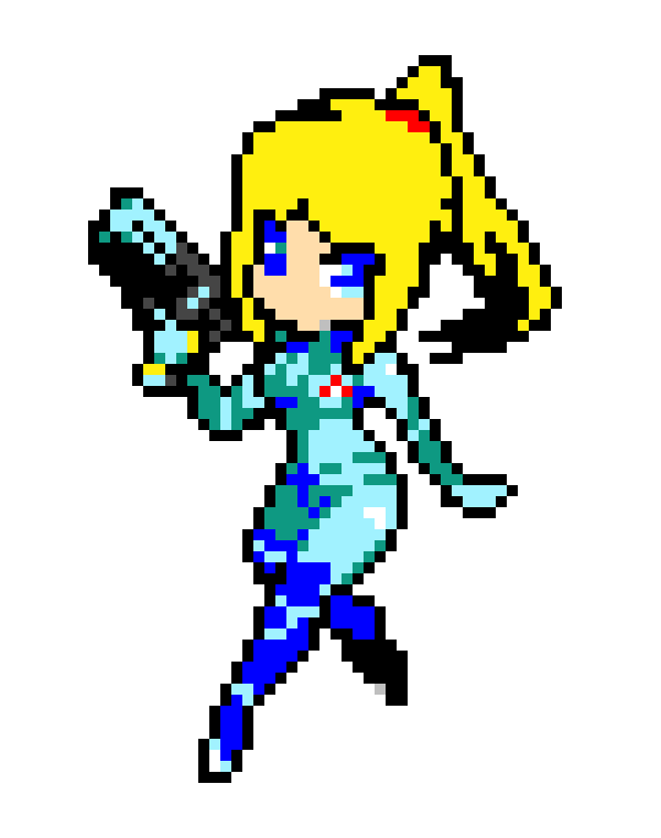 [9664c4] Chibi Zero Suit Samus