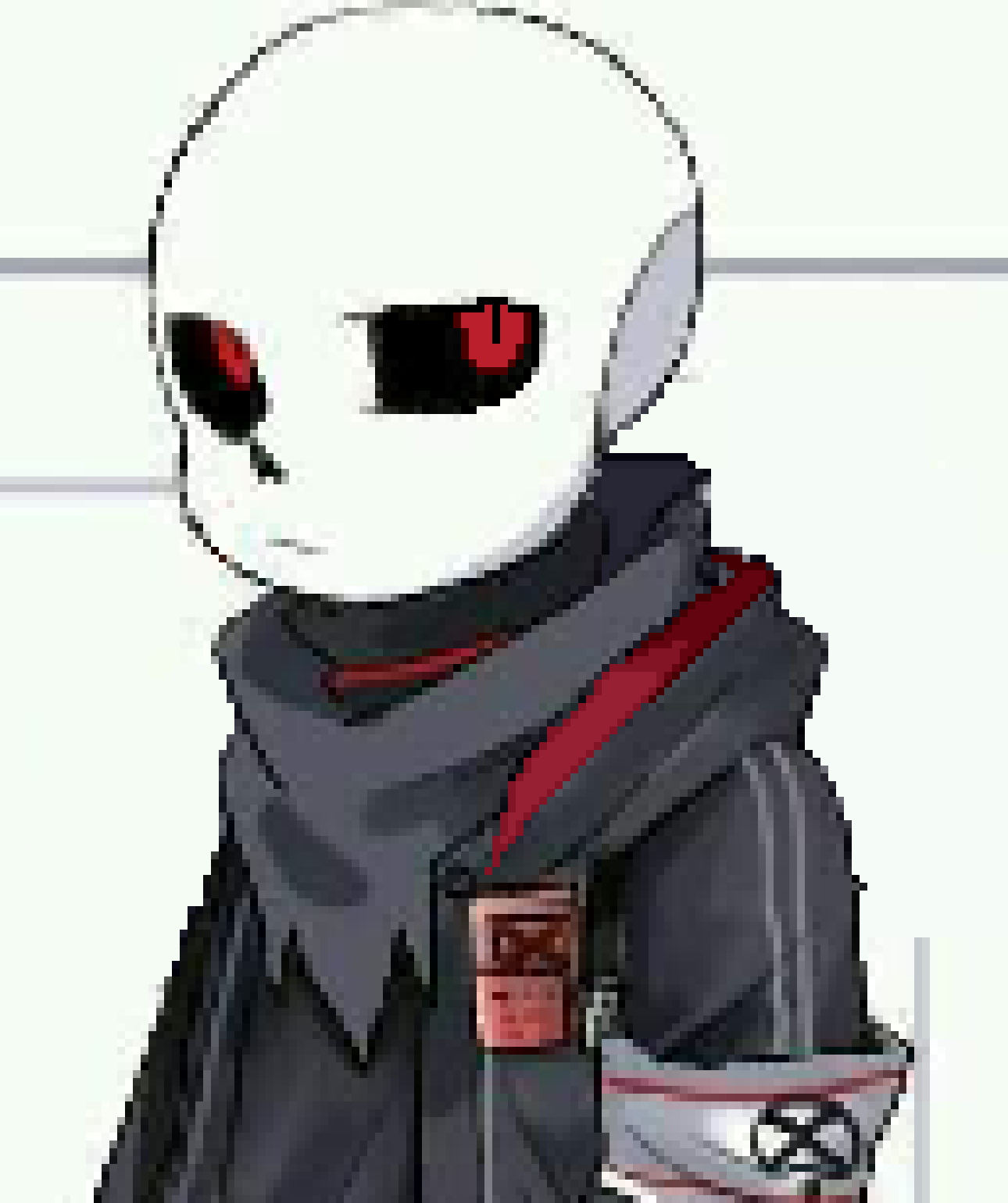 [71fafd] *falls from a portal in the ceiling and lands on his feet, then moves out of the way as a human falls through, dodging knife slashes*