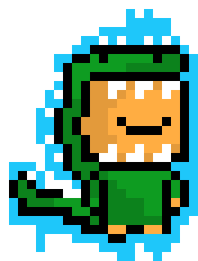 [dbf606] Pixel Man - Dino Dan