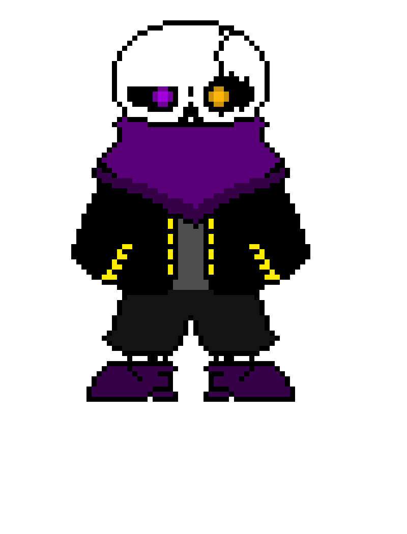 [0ab601] Purple-Night!Sans * Eclipse + Raspberry*