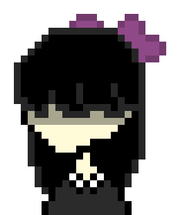 [96c78c] ^stares at the ground while sitting^