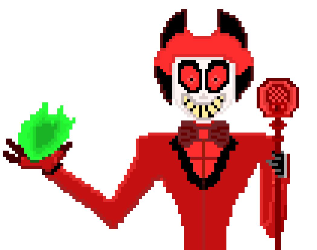 [08b818] Alastor Pixel Art 