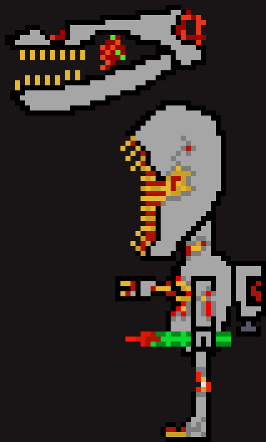 [d436d4] *sneaks up behind green eyed sans and blasts him 500 times in the back* DIE