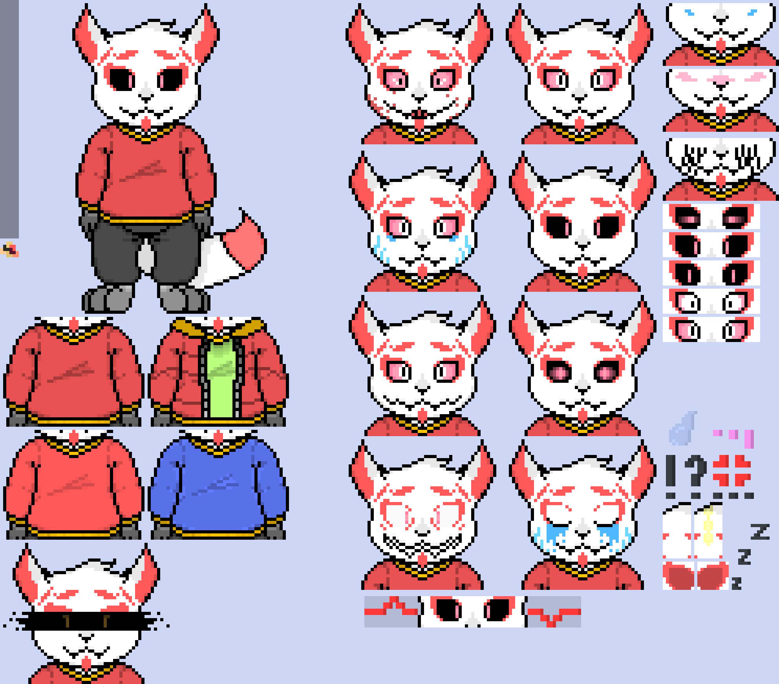 [63ceb7] This is the palette... WElp I gotta brb, hey uh Parra?... You don`t mind if I make you into a Chibi, character do ya?...