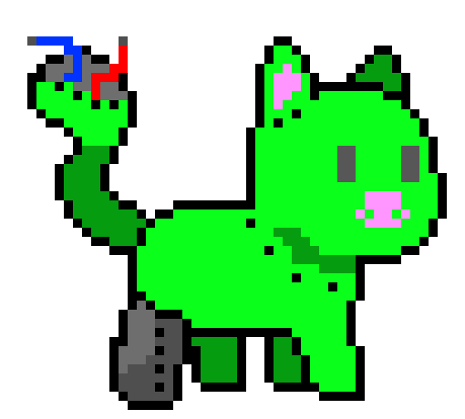 [3a33bd] Ooh fluffy tail (starts playing with the tail like a yarn ball)-Speck