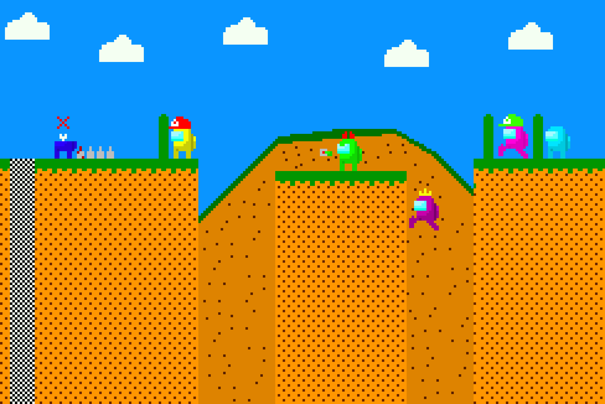 [acbc50] Super Among Us Complete! Sabotage update! Pay $1 to sabotage other players and make it to the finish line!