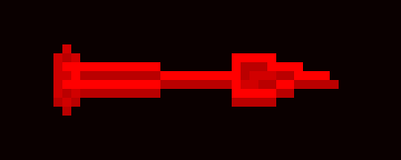 [be82ba] (The arrow turned around behind you and slammed into your back)