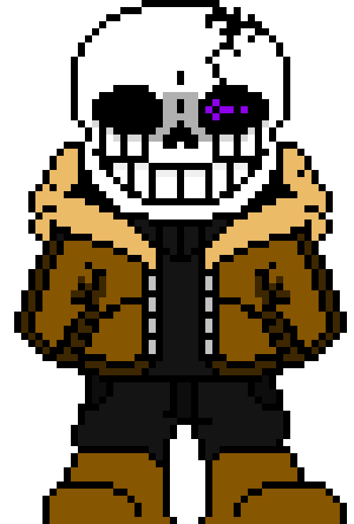 [be2951] dark sans-(teleports next to dream) hey nightmare remember me