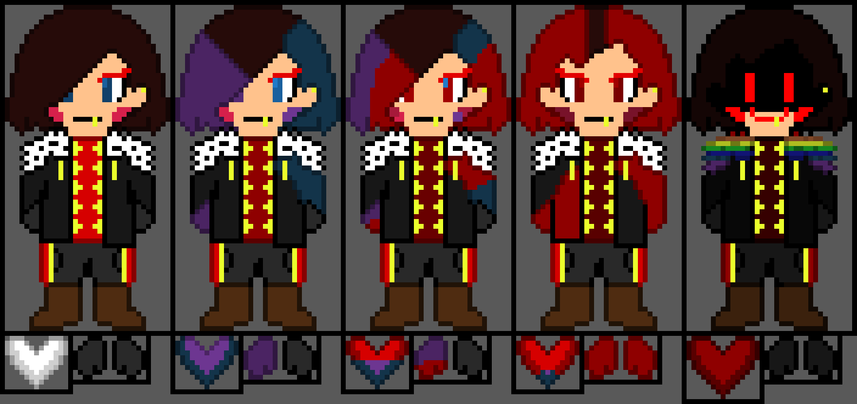 [7b427b] (And this is my Fell sprite sheet) - Jade