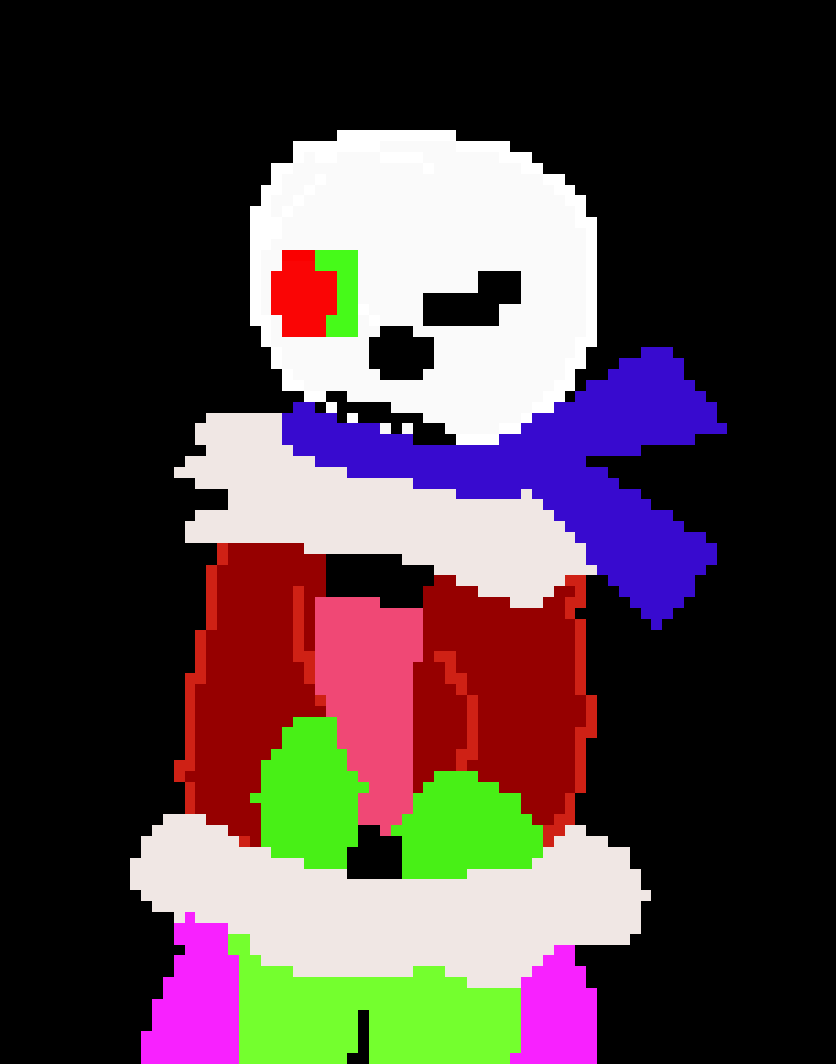 [904ba9] flamessans from magicetale done by cheyenne bernier