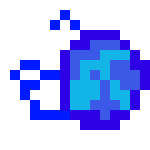 [d2d9ac] *Shoots a Ball of water into the sky, Bursting into raindrops*