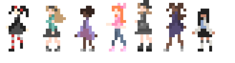 [31b964] pixel sprite set