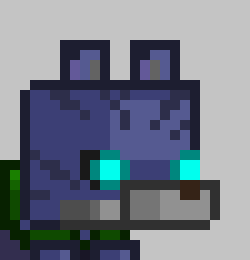 [5b2f3e] -peeks out of bush-