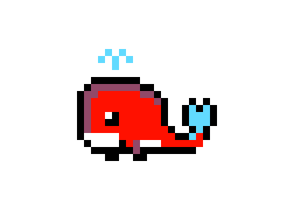 [e3be5b] Pixel Whale