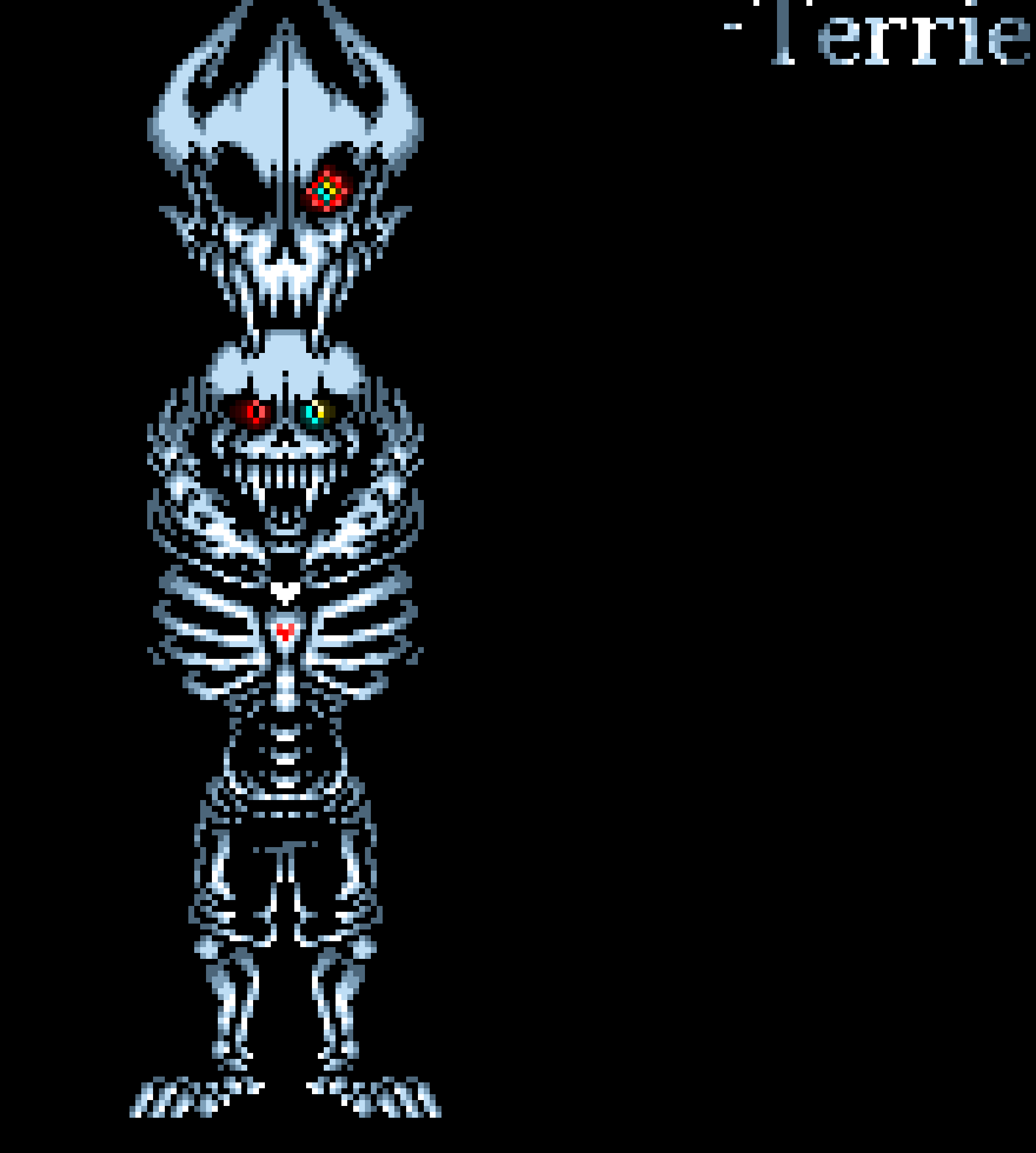 [77b851] I was waiting for the right time to say something about this. probably when it was finished it was some stuff about The Thought and that the sprite was cool so I will say it now. It was a nice recreation of the Thought sans, and the comic dub was actually pretty good. Some parts were weird but overall good. Heh - Grim