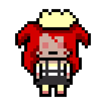[fa1bf4] Hana Bashira pixel sprite ~Role: victim