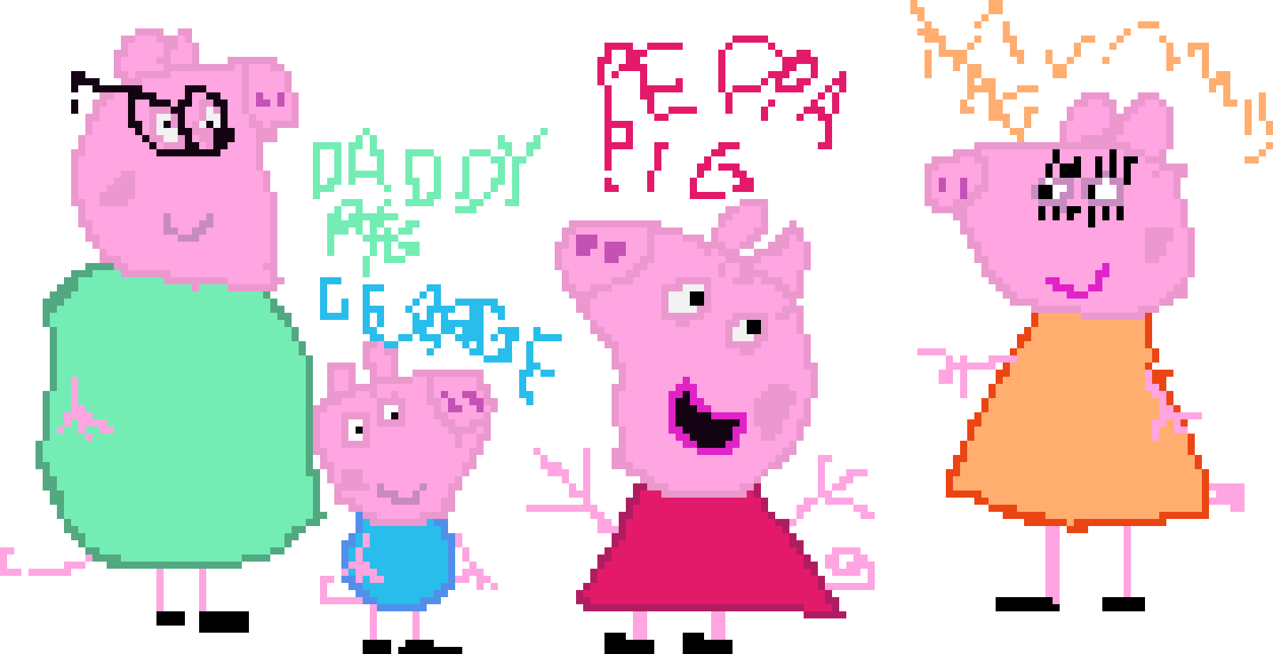 [60af93] Pixel Peppa Pig