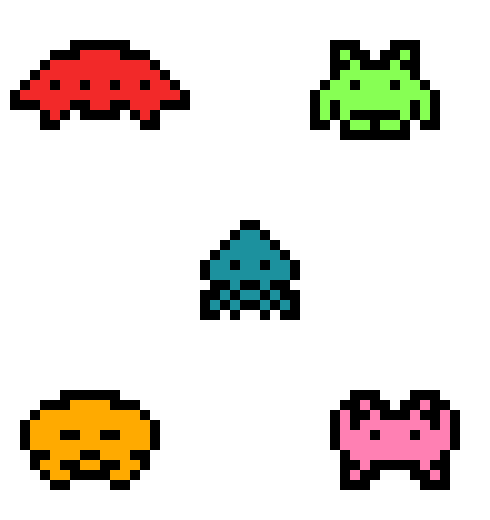 [9664c4] space invaders