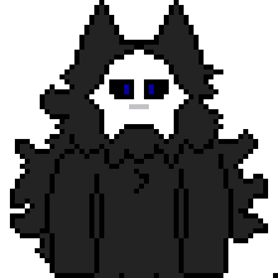 [14e8ec] -He sits on his tail in a random alleyway.-