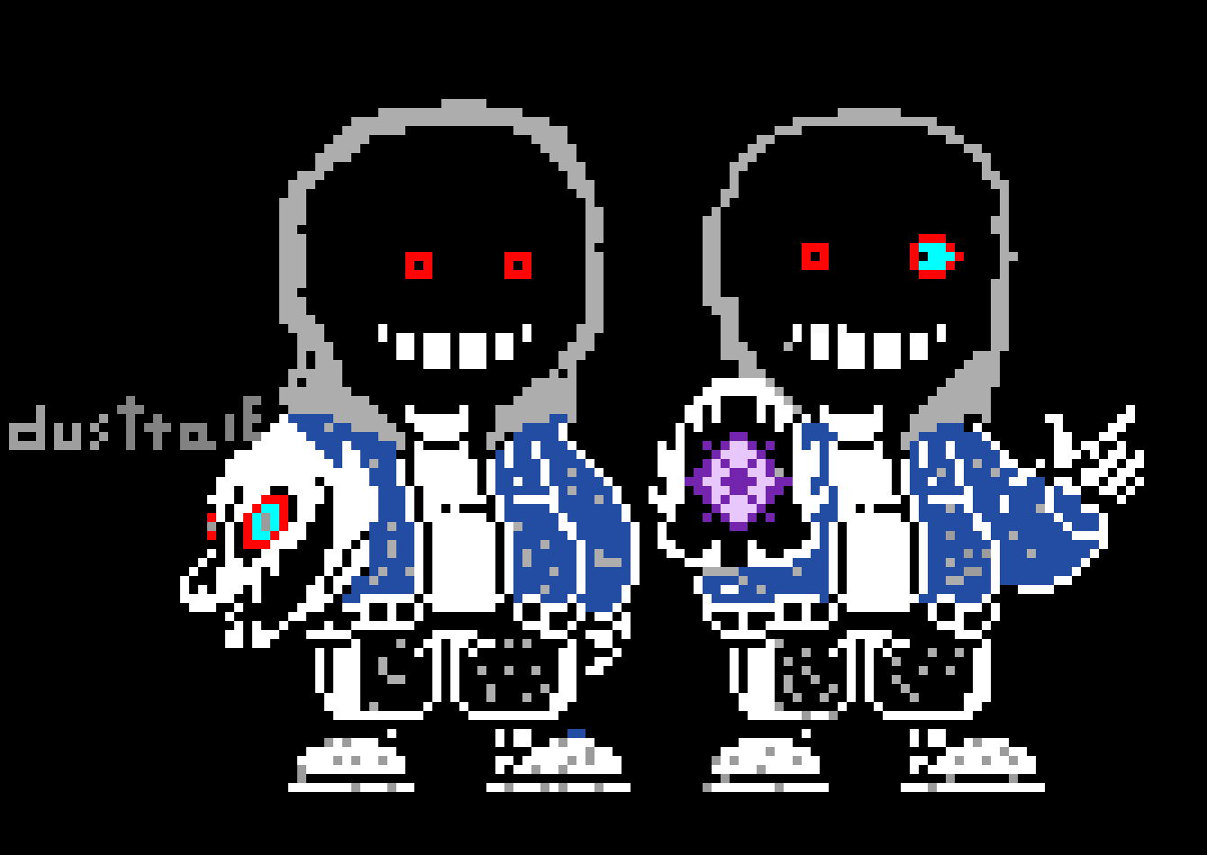 [5c793e] dusttale cred:terrie hyper dust sans 
