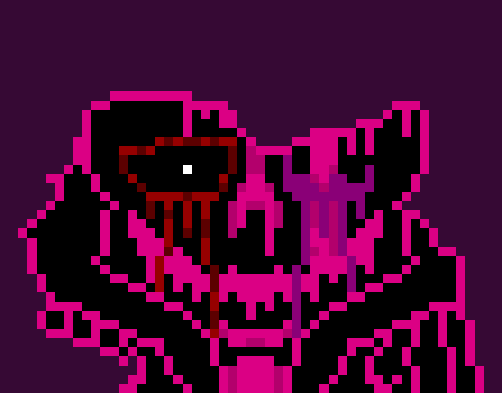 [0b8c3c] *he melts more, he realizes something that might save him but he is too weak to move*