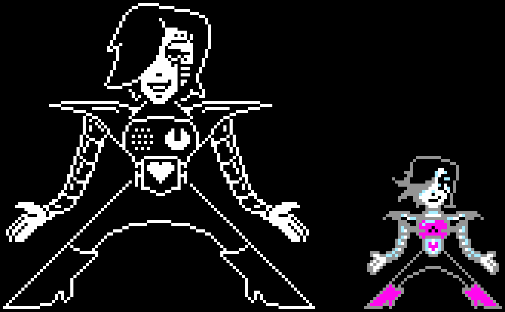 [9664c4] Mettaton EX pose 1