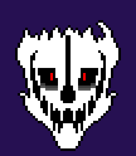 [c7b058] *a blaster appears and blasts at gaster 5 times*