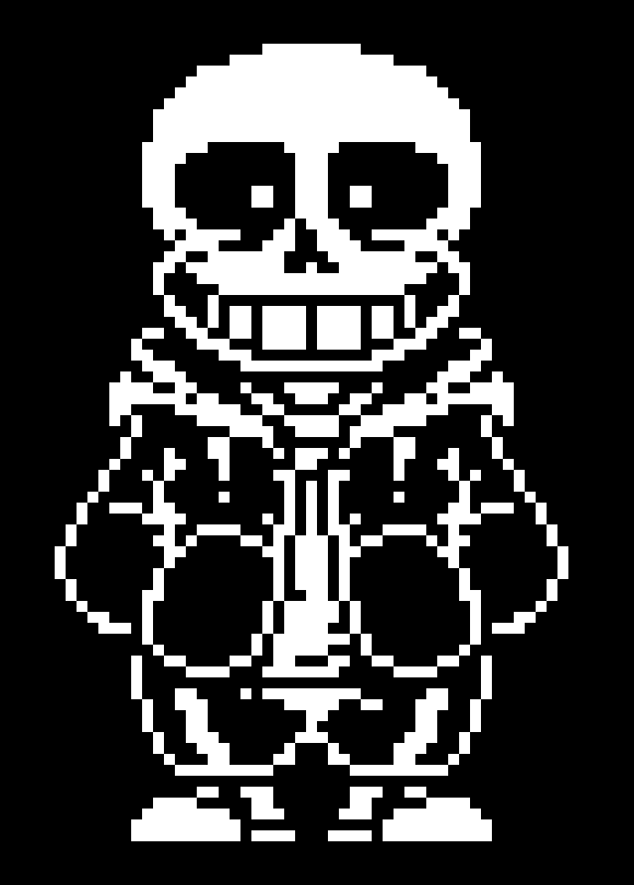 [9c272c] Sans Sprite V1 - Gunther (Don't feel like shading this rn...)