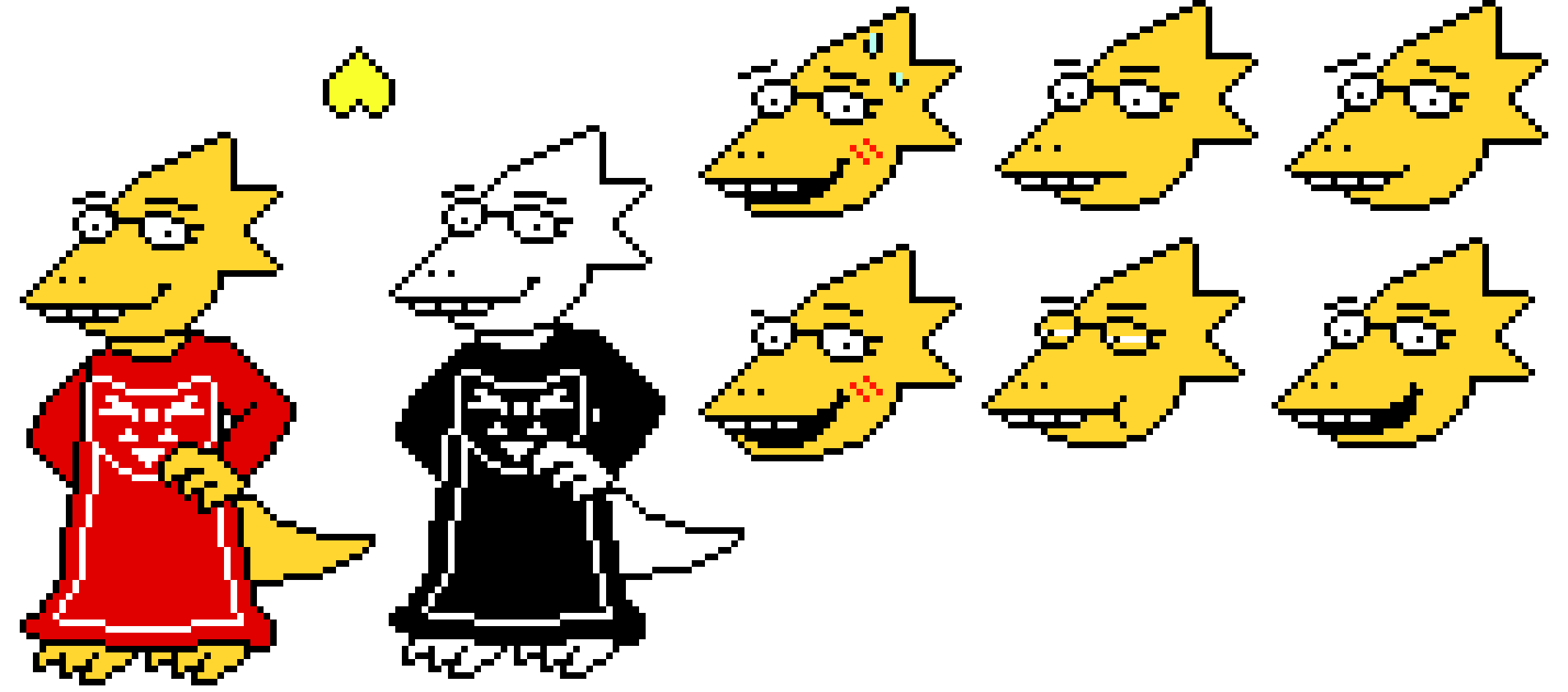 [9664c4] Undertale Shuffledstory (Shuffle 2) Alphys 