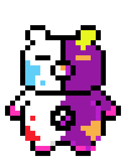 [a43e3f] Monosplat Pixel