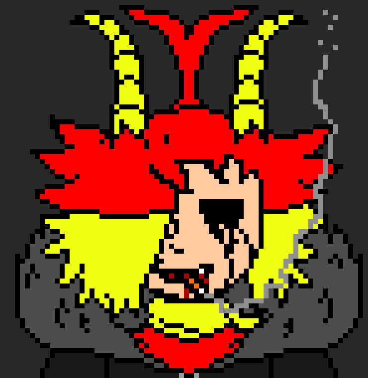 [85a731] *A small shockwave would occur as he hitting the ground really hard*