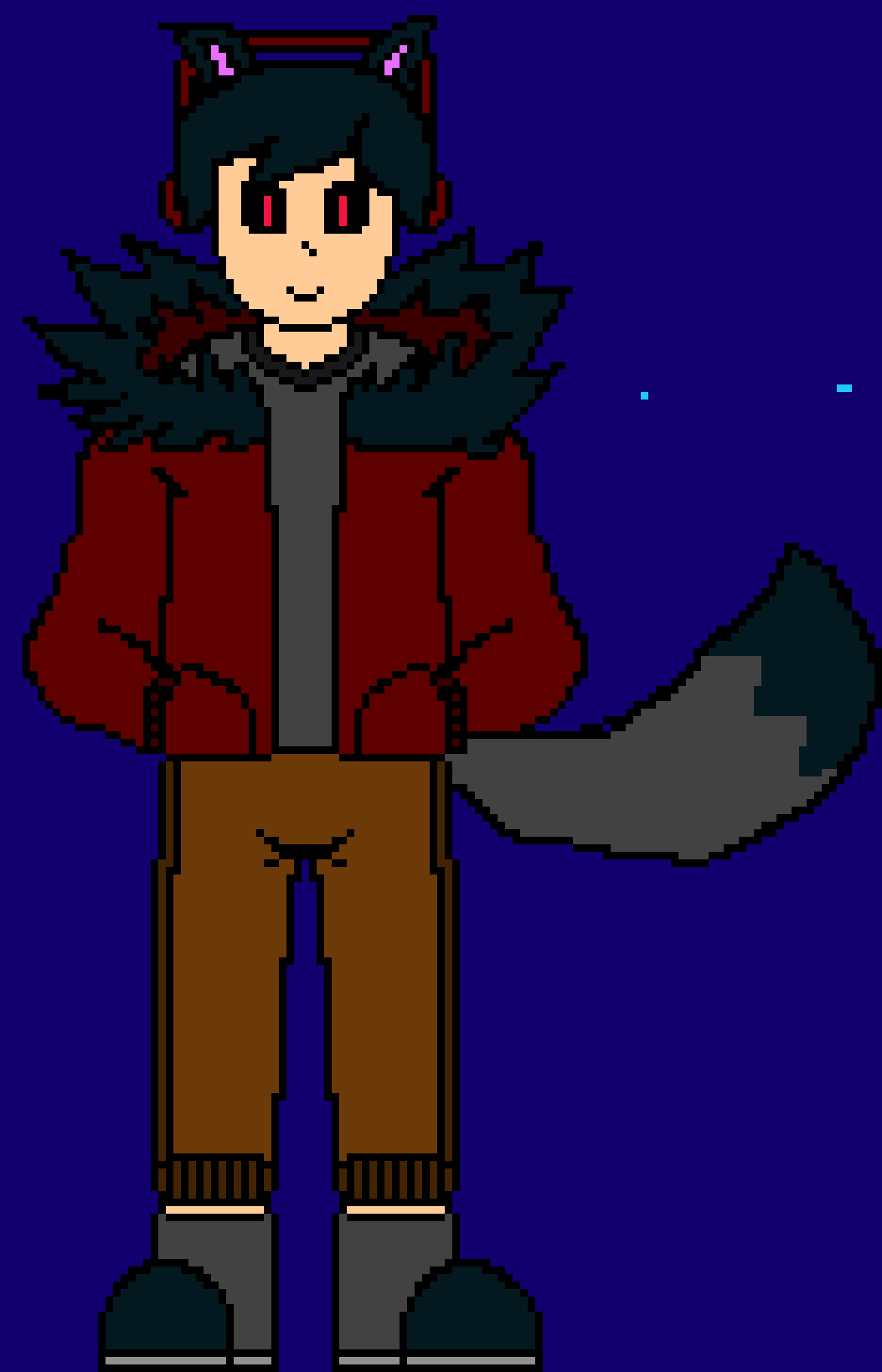 [3a33bd] Fine dolphin I just want to eat you(Walks toward Lebryan)-Cade