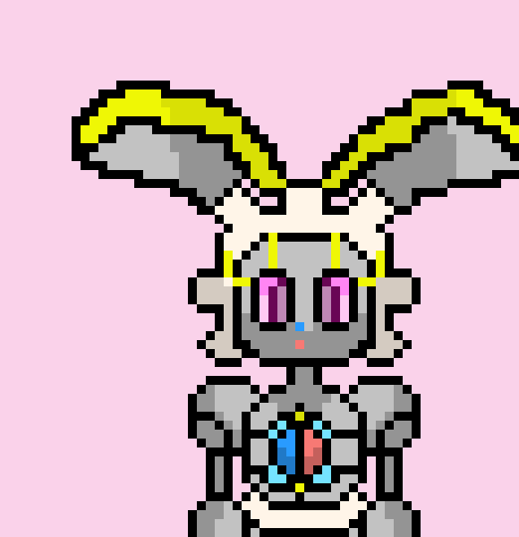 [d8d976] *It sits down in the flower patch*