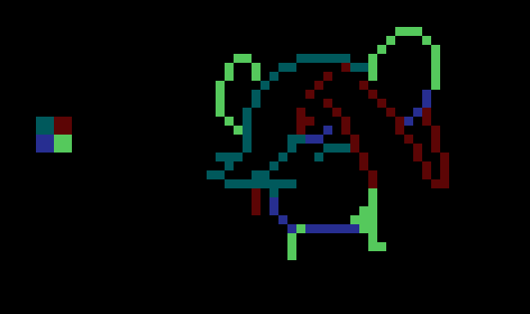 [63ceb7] -Terrie, is currently busy with a sprite-