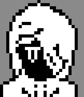 [be82ba] He looked like you but with a hat. Just came and left.