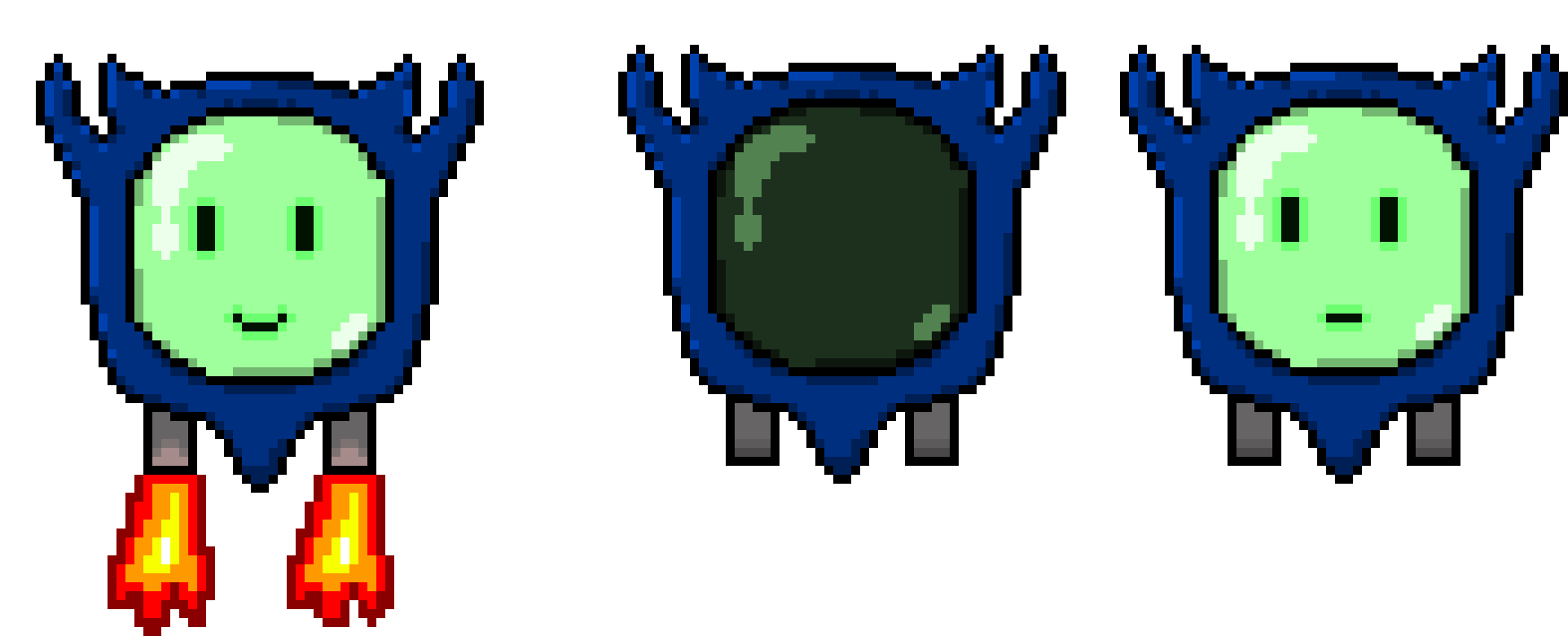 [5b2f3e] then I have this, when i get off online school i may redo the flames, but this a better known robot character of mine, for some odd reason, some of my closest friends here on PAM (some now retired) didn't know this was me