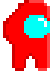 [f84840] Among us Pixel Art