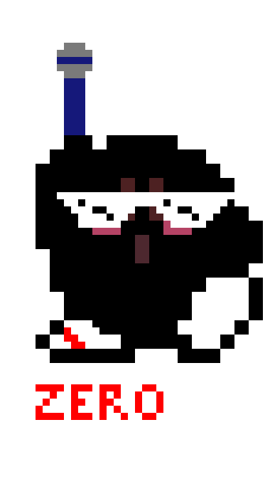 [1eb544] Shadow Kirby (8-Bit Sprite)