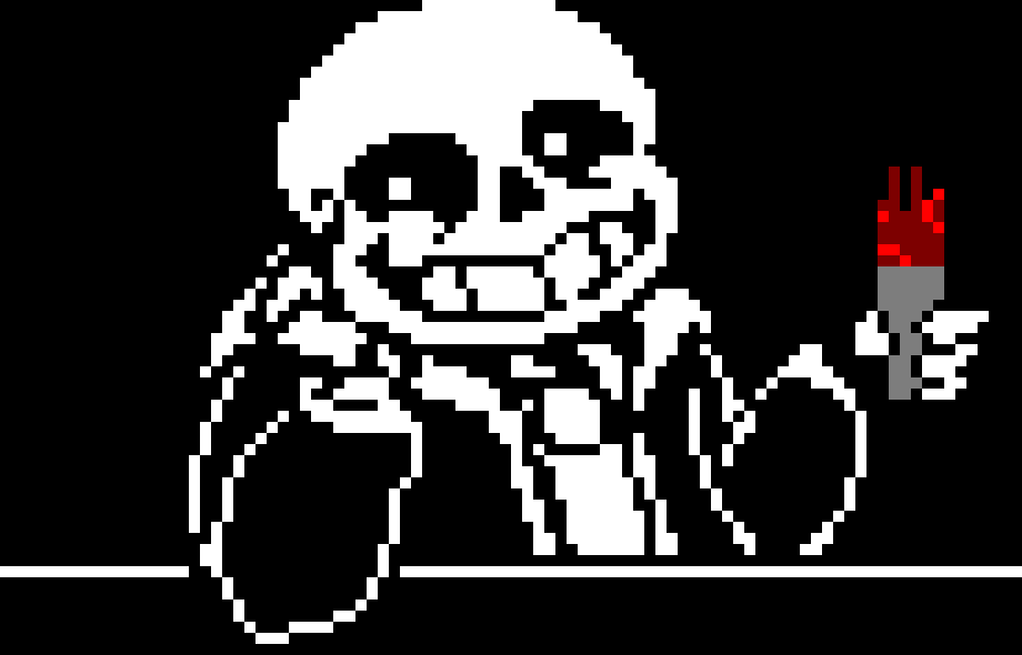 [11a9d7] -breaks knife- I Don't Think You Have To Hide EVERYTHING -Shop Keeper Sans